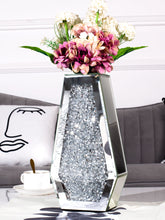 Load image into Gallery viewer, Mirrored Table Vase (642849) - Silver