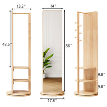 Load image into Gallery viewer, 3 In 1 Multifunctional Full Length Clothing Mirror