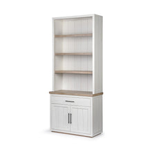 Load image into Gallery viewer, Three Tier Bookcase - Brown / White
