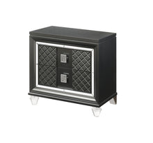 Load image into Gallery viewer, Sawyer - Metallic Nightstand - Gray
