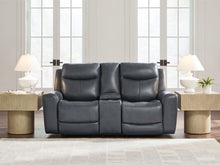 Load image into Gallery viewer, Next Move - Power Reclining Loveseat With Console / Adjustable Headrest