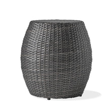 Load image into Gallery viewer, Outdoor Wicker Patio Side Table