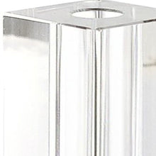Load image into Gallery viewer, Square Free Table Vase - Clear