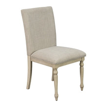 Load image into Gallery viewer, Fiona - Upholstered Dining Chair With Turned Legs (Set of 2) - Light Gray