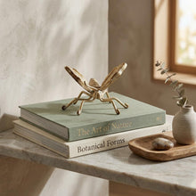 Load image into Gallery viewer, Butterfly Tabletop Sculpture - Gold / Butter