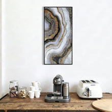 Load image into Gallery viewer, Canvas Painting Wall Art Framed, Artwork Decor, Picture Marble Print Paintings For Living Room - Frosted Glass / Gold