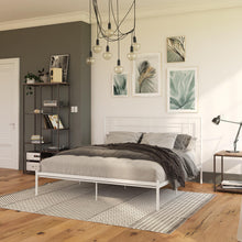 Load image into Gallery viewer, Praxis - King Bed With Simple Headboard - White