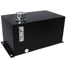 Load image into Gallery viewer, Heavy Duty Hydraulic Fluid Tank 10 Gal Steel Reservoir With Strainer, Gauge & Breather Cap For Tractors & Trucks - Black