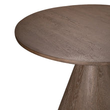 Load image into Gallery viewer, 48" Natural Solid Wood Pedestal Base Round Top Dining Table