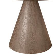 Load image into Gallery viewer, 48" Natural Solid Wood Pedestal Base Round Top Dining Table