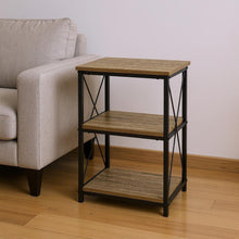 Load image into Gallery viewer, Rectangular Metal Accent Table - Dark Taupe Black