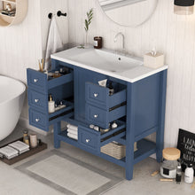 Load image into Gallery viewer, Modern Bathroom Vanity With Sink