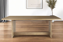 Load image into Gallery viewer, Light Modern Rustic Wooden Dining Table - Brown