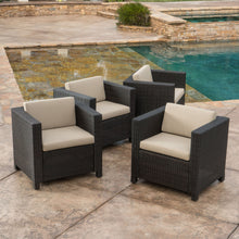 Load image into Gallery viewer, Stylish Outdoor Club Chair With Weather Resistant Cushions