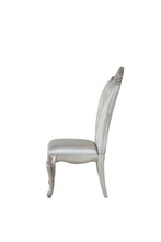 Load image into Gallery viewer, Upholstered Fabric Queen Anne Back Dining Side Chairs (Set of 2) - Cream