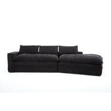 Load image into Gallery viewer, Modern Minimalist Modular Sectional Sofa With Deep Seats And Right Facing Chaise