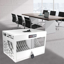 Load image into Gallery viewer, 16 Bay Charging Cabinet For Laptop book, Locking Charging Station