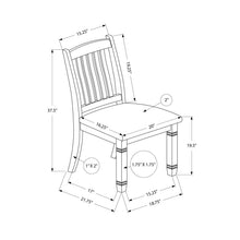 Load image into Gallery viewer, Transitional Dining Chair (Set of 2)