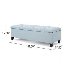 Load image into Gallery viewer, Glouster - Contemporary Storage Ottoman With Button Tufted Design