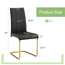 Load image into Gallery viewer, Luxury Aesthetic Upholstered Dining Chairs For Dining Room