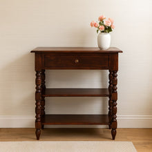 Load image into Gallery viewer, Turned Legs Side Table