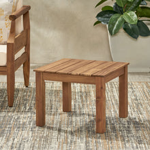 Load image into Gallery viewer, Halcyon - Outdoor Side Table With Slat Design