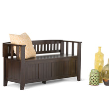 Load image into Gallery viewer, Acadian - Entryway Storage Bench, Handcrafted