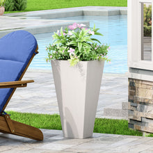 Load image into Gallery viewer, Outdoor Modern Cast Stone Planter