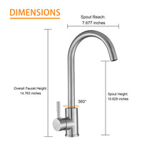 Load image into Gallery viewer, Modern Kitchen Sink Faucet With Single Handle