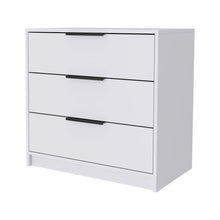 Load image into Gallery viewer, 28" Three Drawer Dresser - White
