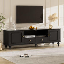 Load image into Gallery viewer, TV Stand For TVs Up To 80", Entertainment Center With Open Compartment