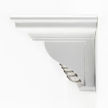 Load image into Gallery viewer, 39" Solid Wood Six Hook Wall Mount Coat Rack - White