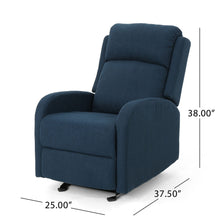 Load image into Gallery viewer, Wide Manual Rocker Standard Recliner