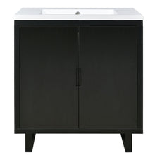 Load image into Gallery viewer, Bathroom Vanity Set With Sink, Combo Cabinet, Bathroom Storage Cabinet, Solid Wood Frame