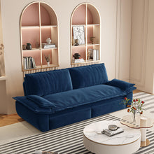 Load image into Gallery viewer, Queen Pull Out Bed, 3 In 1 Convertible Sleeper Sofa