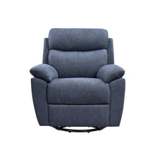Load image into Gallery viewer, Fabric Power Recliner With USB - Blue