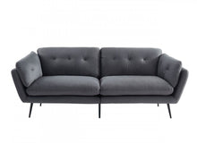 Load image into Gallery viewer, Sofa & Black Legs - Gray