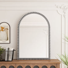 Load image into Gallery viewer, Vintage Iron Art Arch Mirror, Wall Hanging Or Table Display