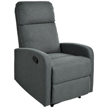 Load image into Gallery viewer, Modern Recliner Manual, Home Theater Chair With Adjustable Backrest