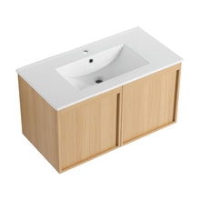 Load image into Gallery viewer, Floating Bathroom Vanity With Sink Combo
