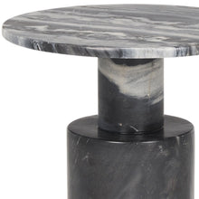 Load image into Gallery viewer, Stone And Wood Tray Table - Gray