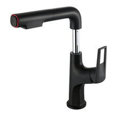 Load image into Gallery viewer, Pull Down Vessel Faucet With Lift Spout & Dual Spray Modes