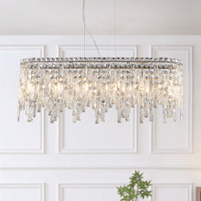 Load image into Gallery viewer, Chandelier Metal Ceiling Light - Silver