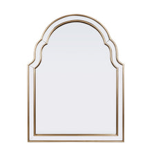 Load image into Gallery viewer, 24" Arch Metal Framed Accent Mirror - Gold