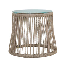 Load image into Gallery viewer, Boho Southport - Side Table With Glass Top