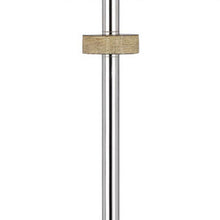 Load image into Gallery viewer, Traditional Shaped Floor Lamp With White Square Shade - Chrome