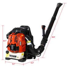 Load image into Gallery viewer, Powerful 76Cc 4 Stroke Gasoline Blower Epa Compliant Red Plastic - Red