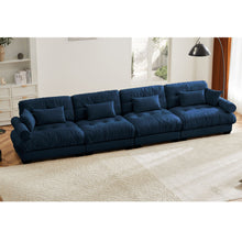 Load image into Gallery viewer, Super Comfort Oversized Modular Sectional Sofa, Deep Seat Convertible L Shaped Couch