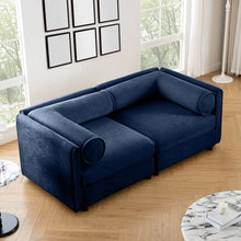 Load image into Gallery viewer, Stylish Sofa With Storage Seat And Cylindrical Backrest