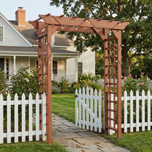 Load image into Gallery viewer, Wedding Arbor With Trellis Design